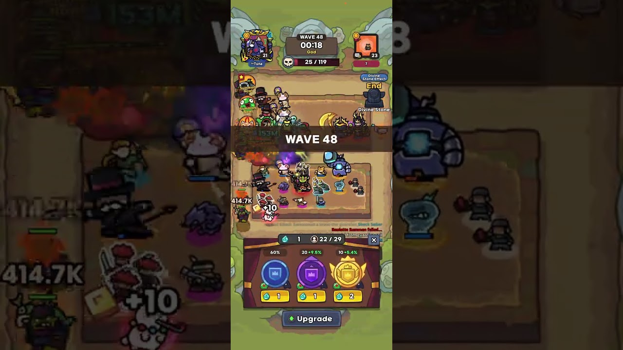 What the Luck | Lucky Defense God Mode with Tuna