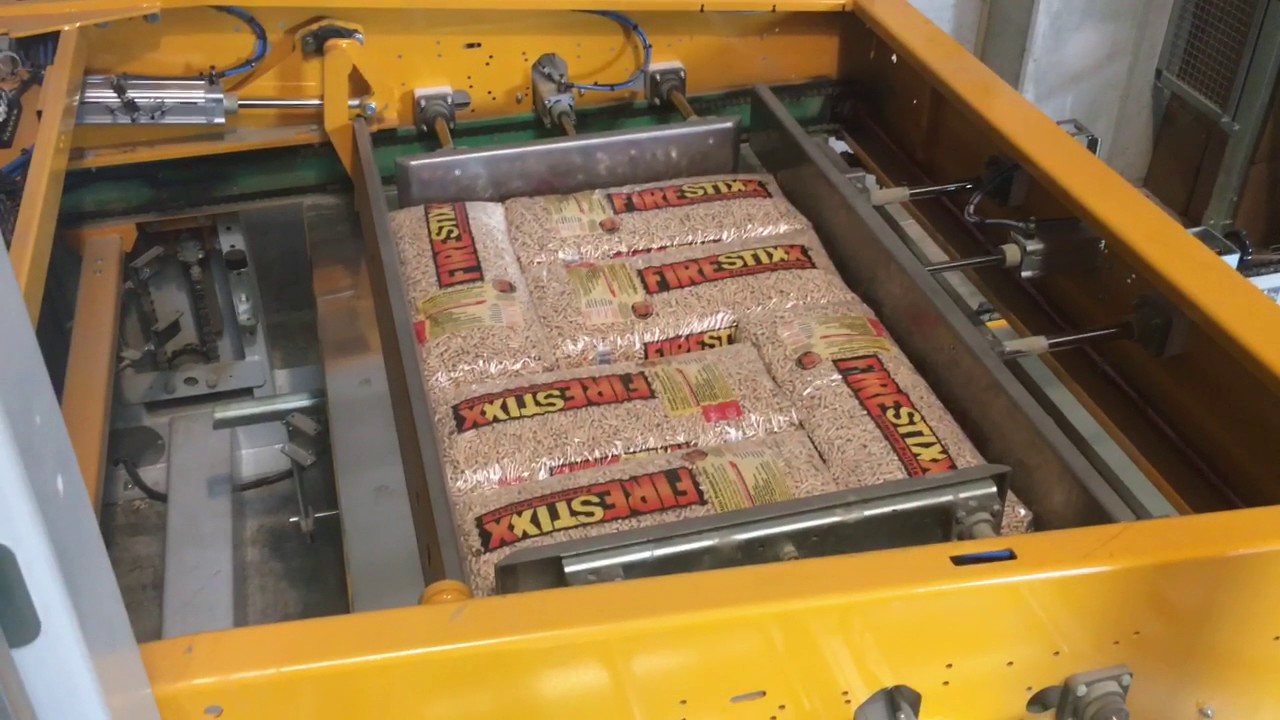 Pellets Abfüllung 1000 Säcke pro Stunde
