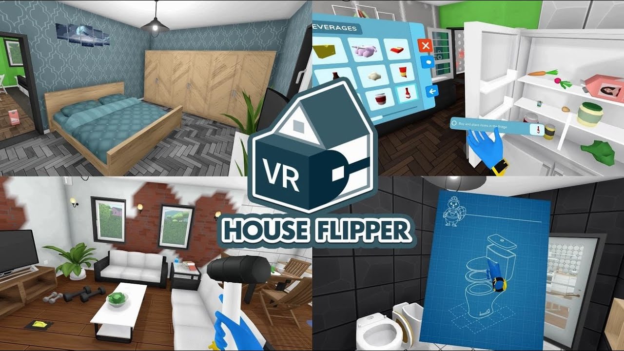 House Flipper VR STEAM trailer