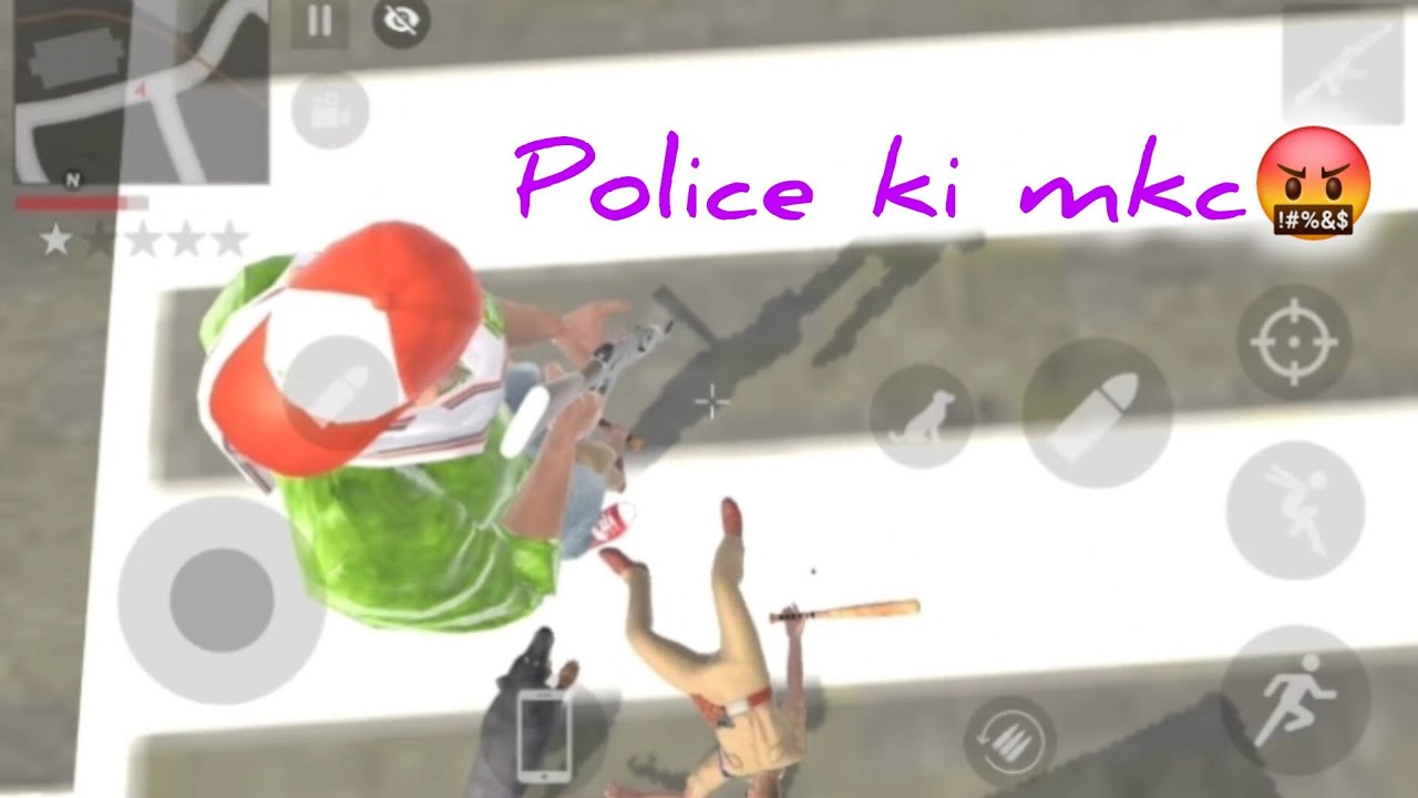 The police were not leaving me alone, so I killed them. पुलिस मेरा पीछा नहीं छोड़रहे थे मैंने मार.😌😡