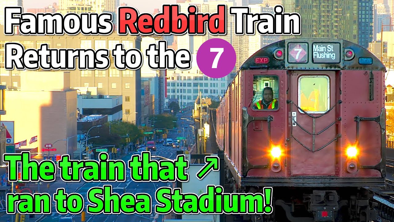 ⁴ᴷ⁶⁰ The Train that ran to Shea Stadium: Redbirds Return to the 7 Line in 2024!