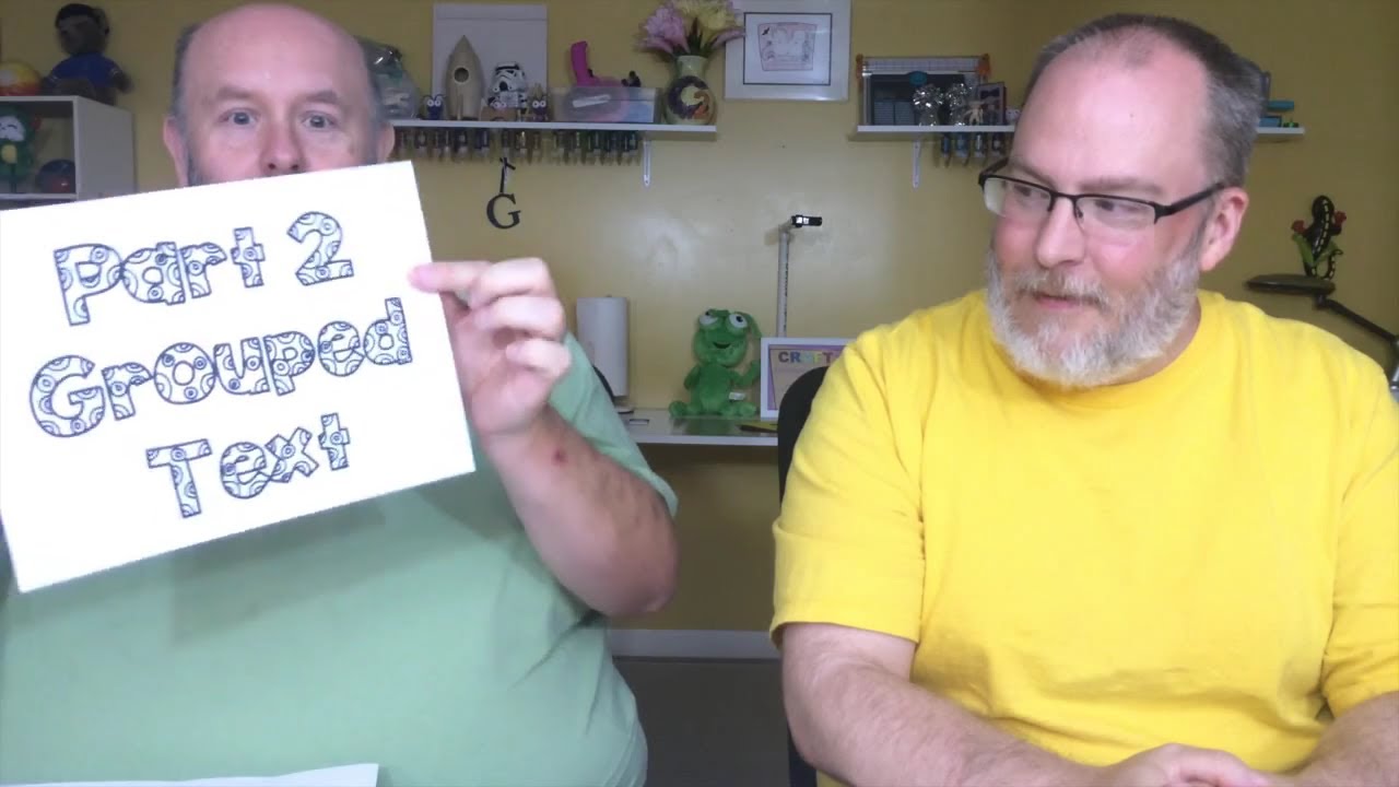 Font Art in Inkscape - Part 2 of 5 - Grouped Font Art