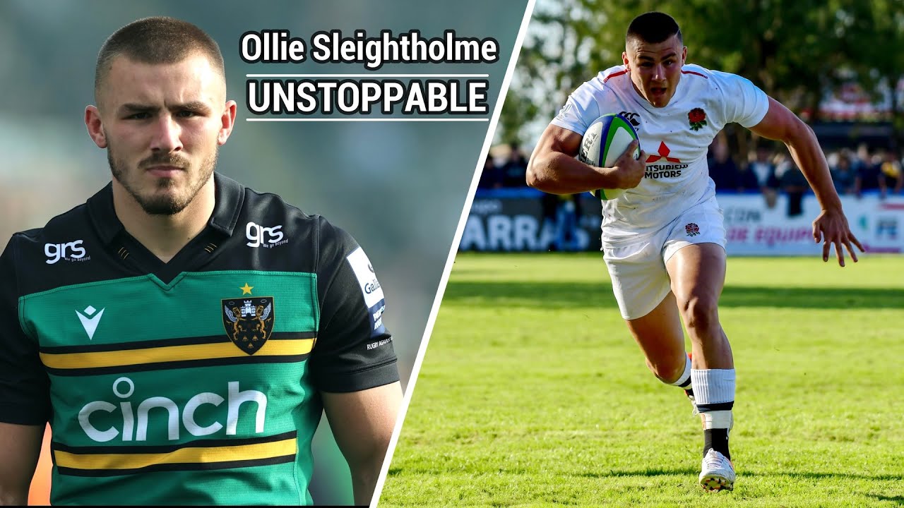 Ollie Sleightholme - Unstoppable | Northampton Saints/England Rugby Tribute
