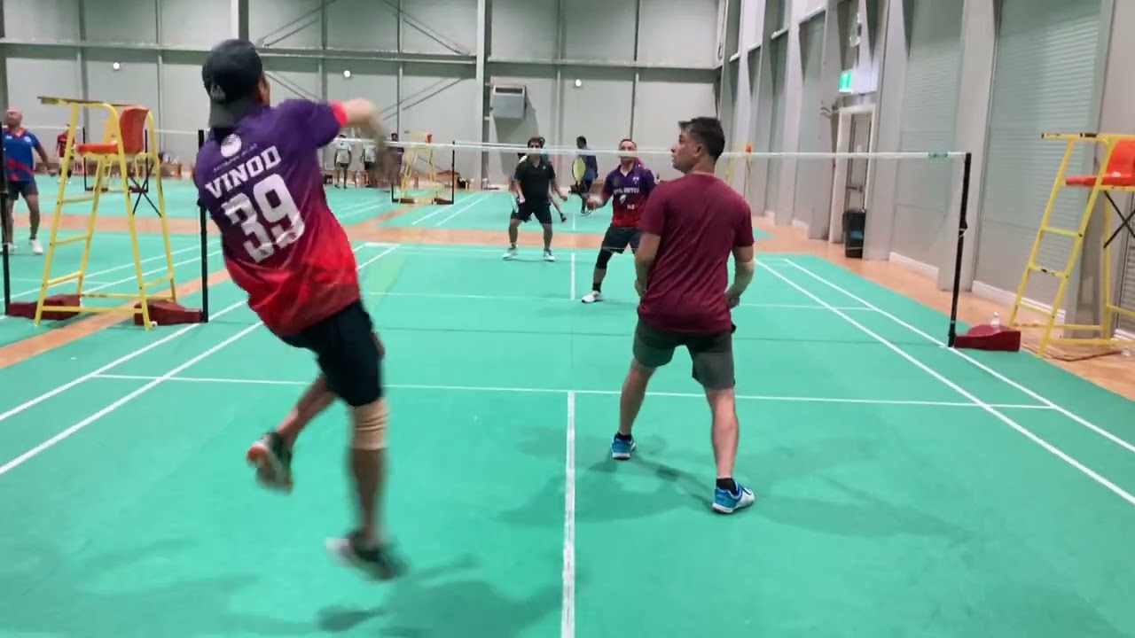 Badminton continues ....
