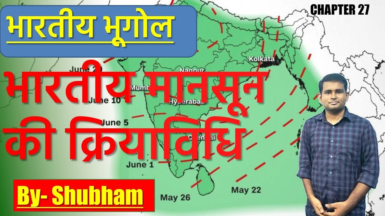 Indian Geography- भारतीय मानसून की क्रियाविधि | Monsoon