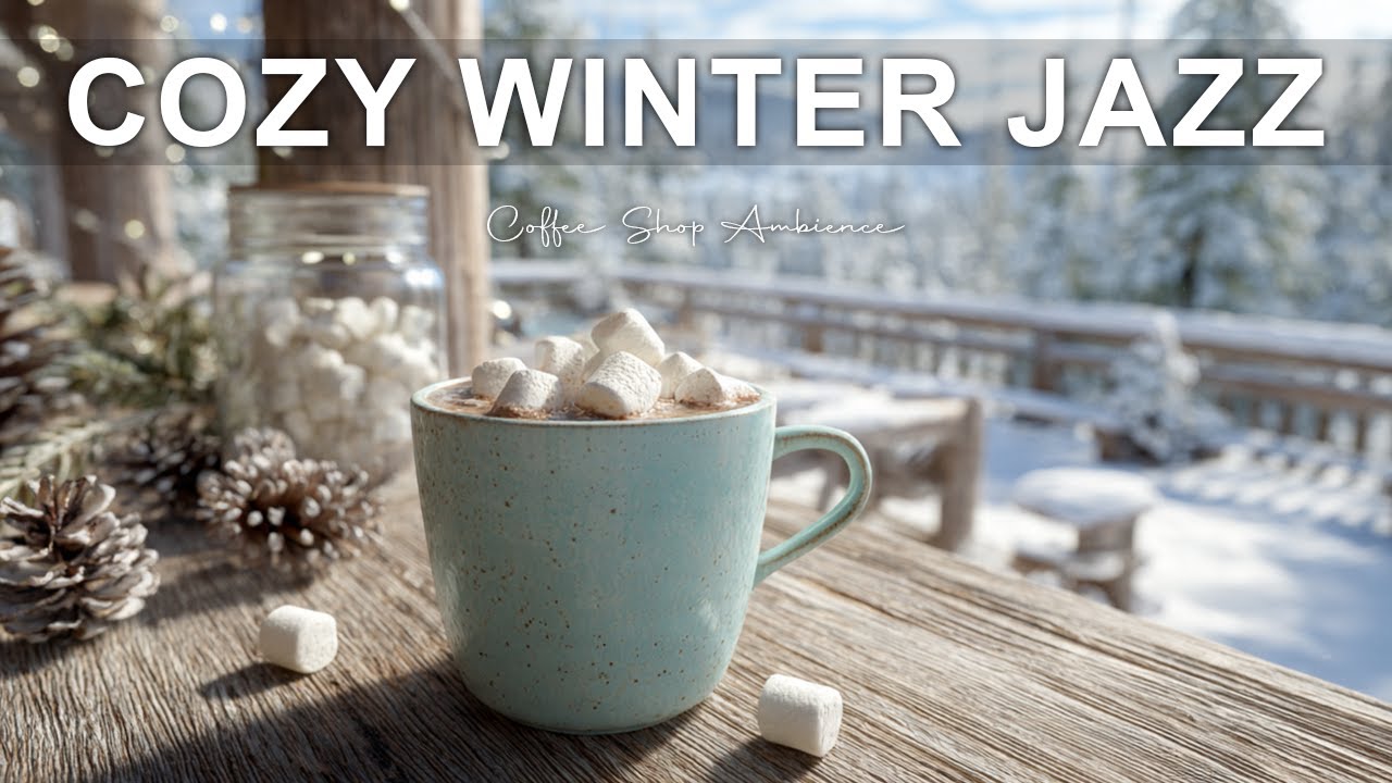 Cozy Winter  Jazz ☕ Smooth Jazz for Relax, Focus & Cozy Coffee Moments