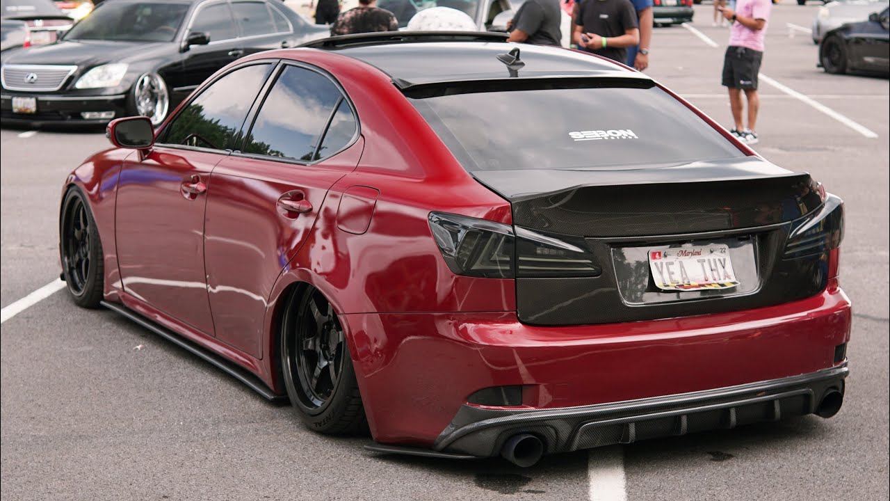 BEST SIDE SKIRTS FOR THE LEXUS IS350 Carbon Fiber Side Skirts Instal!