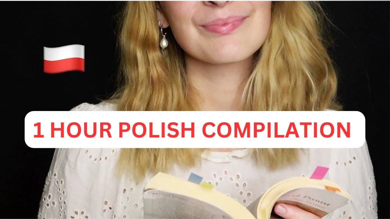 ASMR PO POLSKU // PRÓBUJĘ MÓWIĆ PO POLSKU PRZEZ 1 GODZINĘ 😱✨