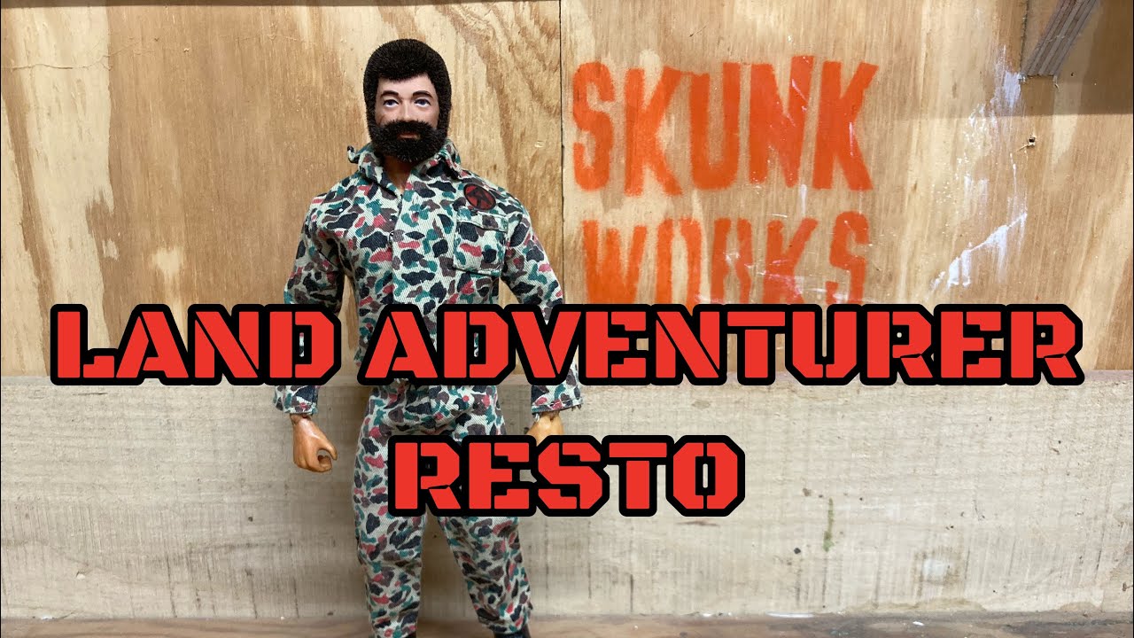G.I. JOE MUSCLE BODY LAND ADVENTURER: RESTORATION #skunkworksstudios #gijoeadventureteam