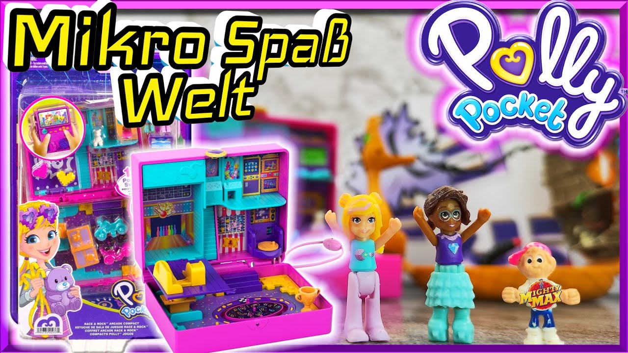 Polly Pocket eine Mighty Max Alternative?  Race & Rock Arcade