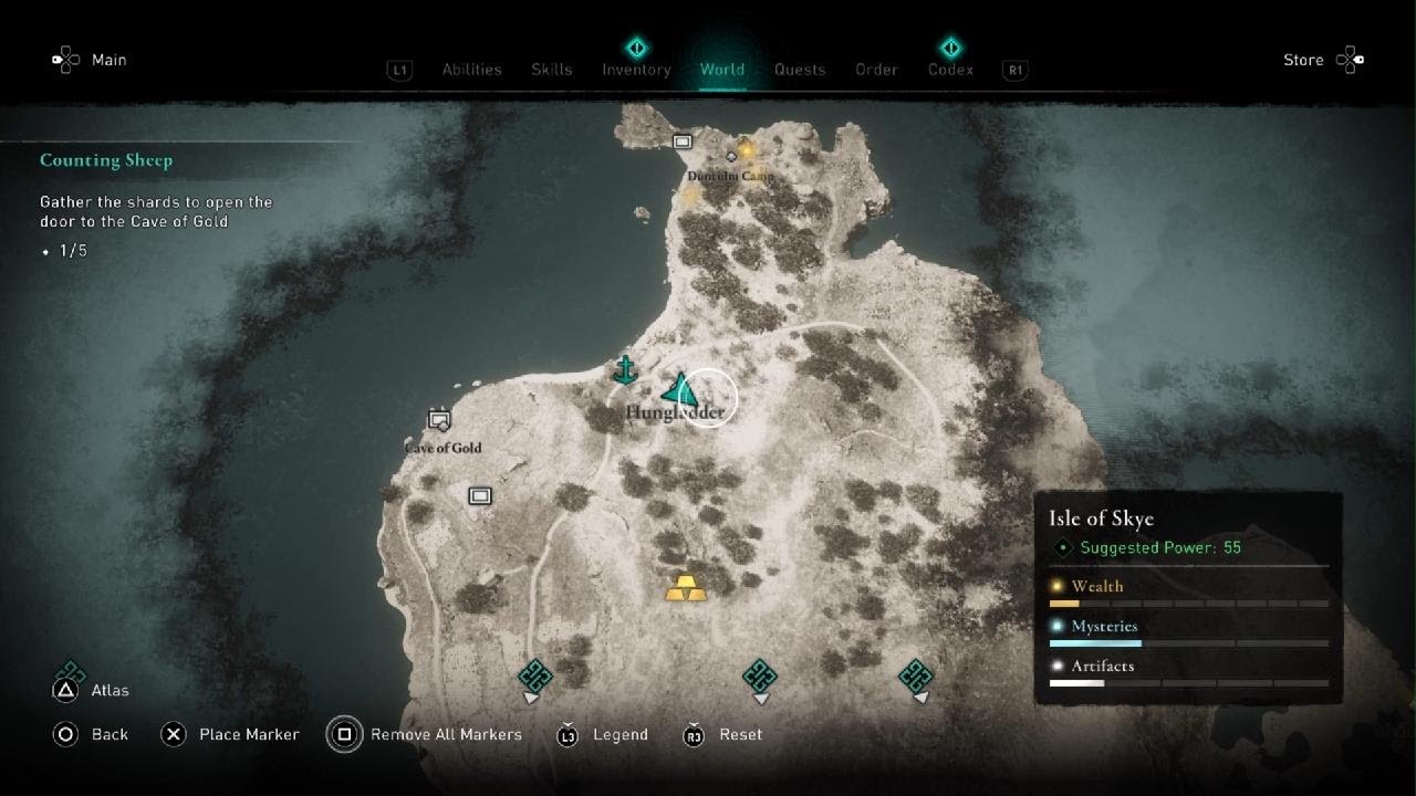 Assassin's Creed Valhalla: Counting Sheep || Hungladder Shard