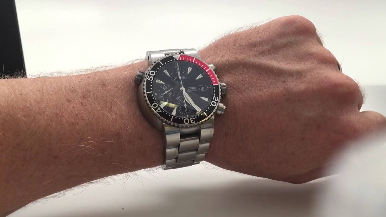 Oris TT1 Titanium Chronograph Diver Watch Review