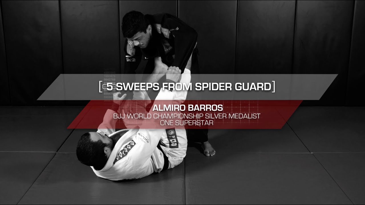 BJJ: 5 Essential Spider Guard Sweeps | Evolve University