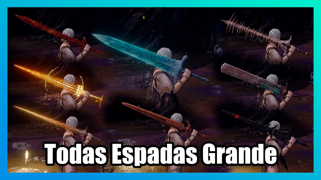 Elden Ring 100% - Espada Grande