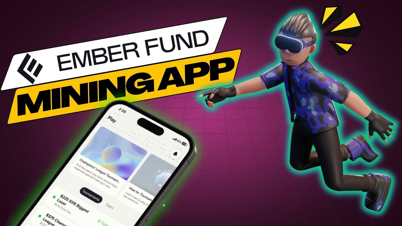 Mine Bitcoin with Ember Fund App, Download and Start Getting Your Tokens!!!