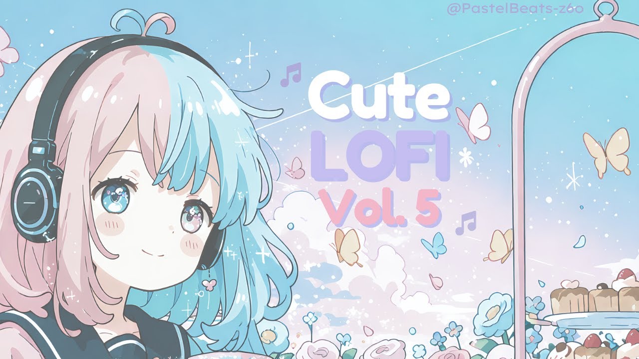 🎀 Cute LOFI Playlist — Vol.5 🌸 1 Hour of Comfy BGM for Tea Time
