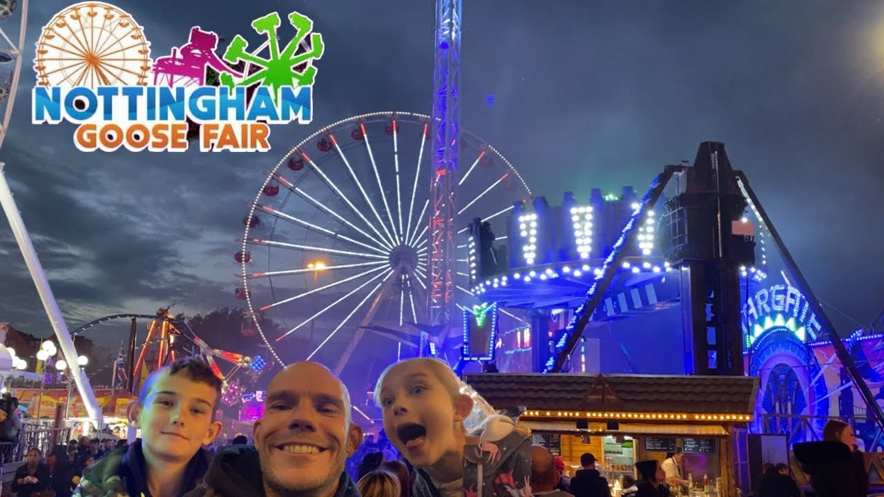 Видеоблог Nottingham Goose Fair | 09.10.2022 | Финальный вечер