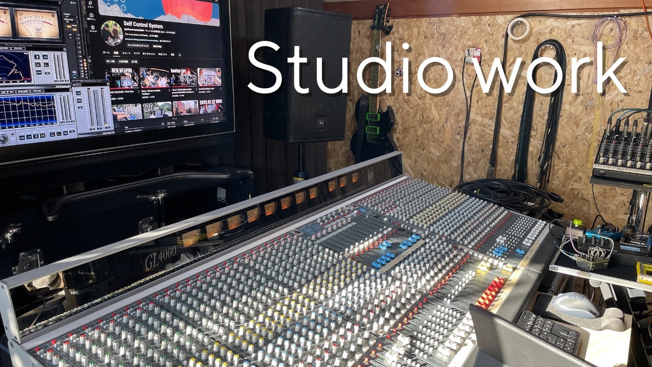 【Studio Work 02】Editing Our Live Jam from FUJIKAWA