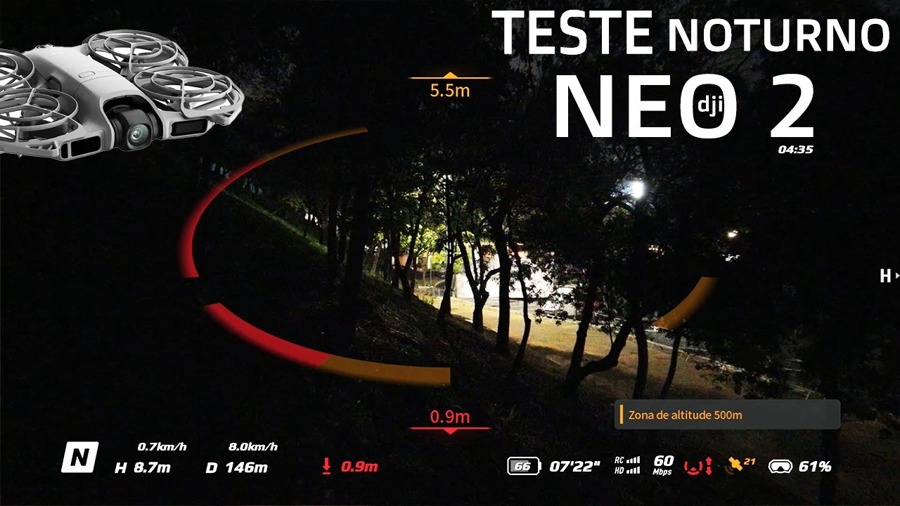 NEO 2 voando a NOITE em FPV, varias pessoas testaram