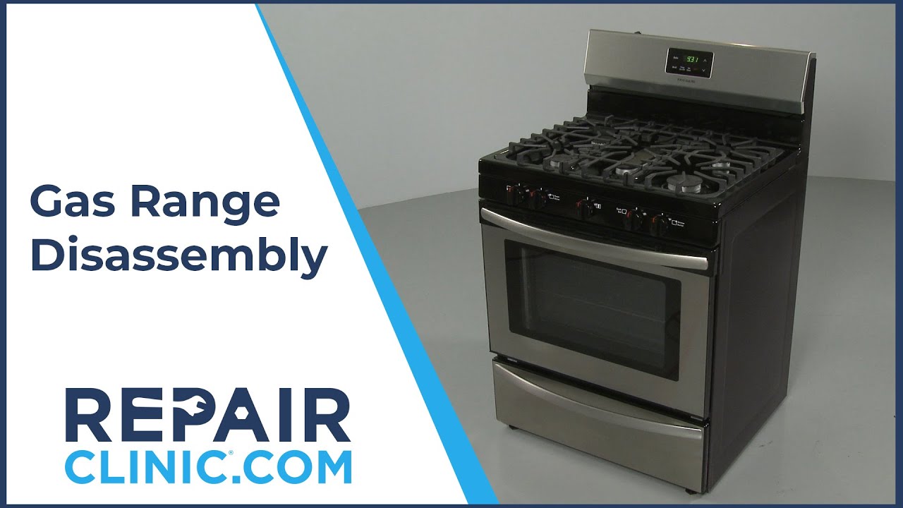 Frigidaire Gas Range Disassembly (Model FFGF3052TSA)