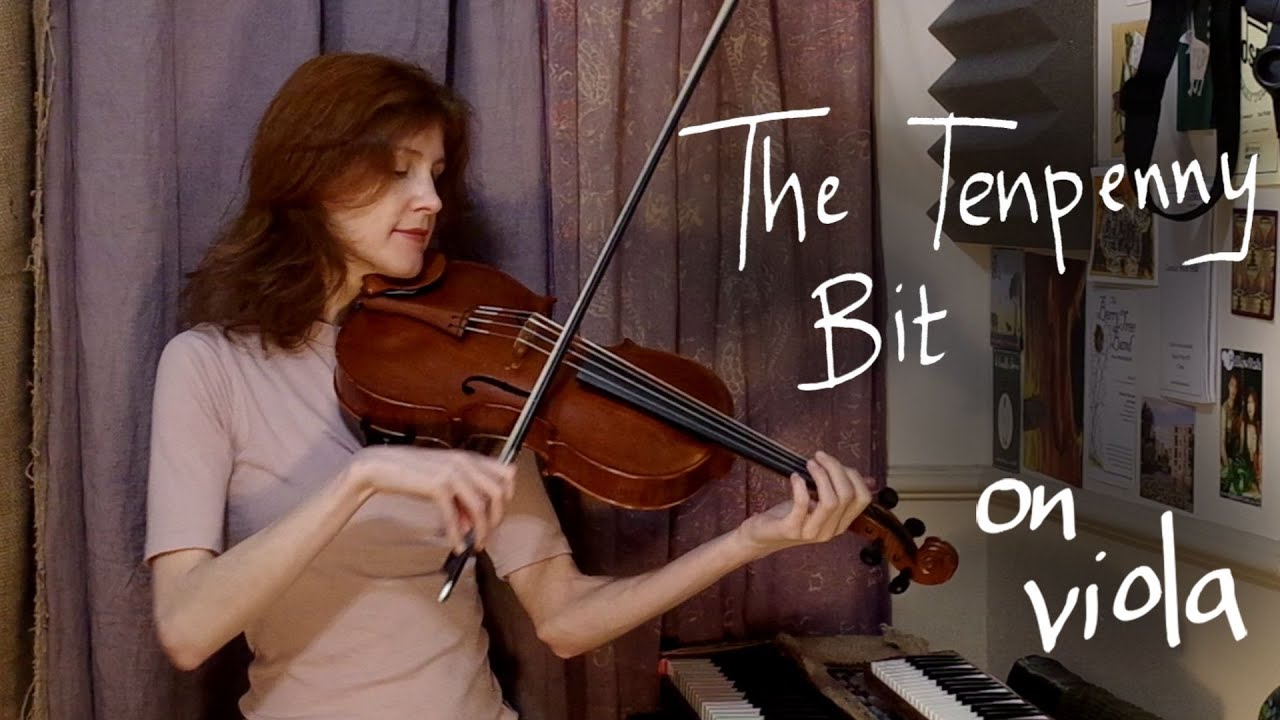 The Tenpenny Bit - Irish jig on viola