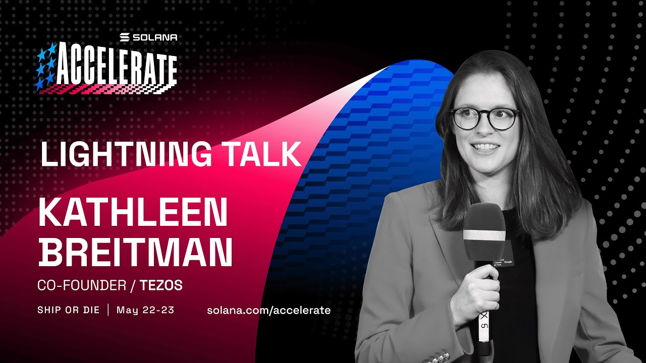 Ship or Die at Accelerate 2025: Lightning Talk: : Kathleen Breitman (Kathleen Breitman - Tezos)