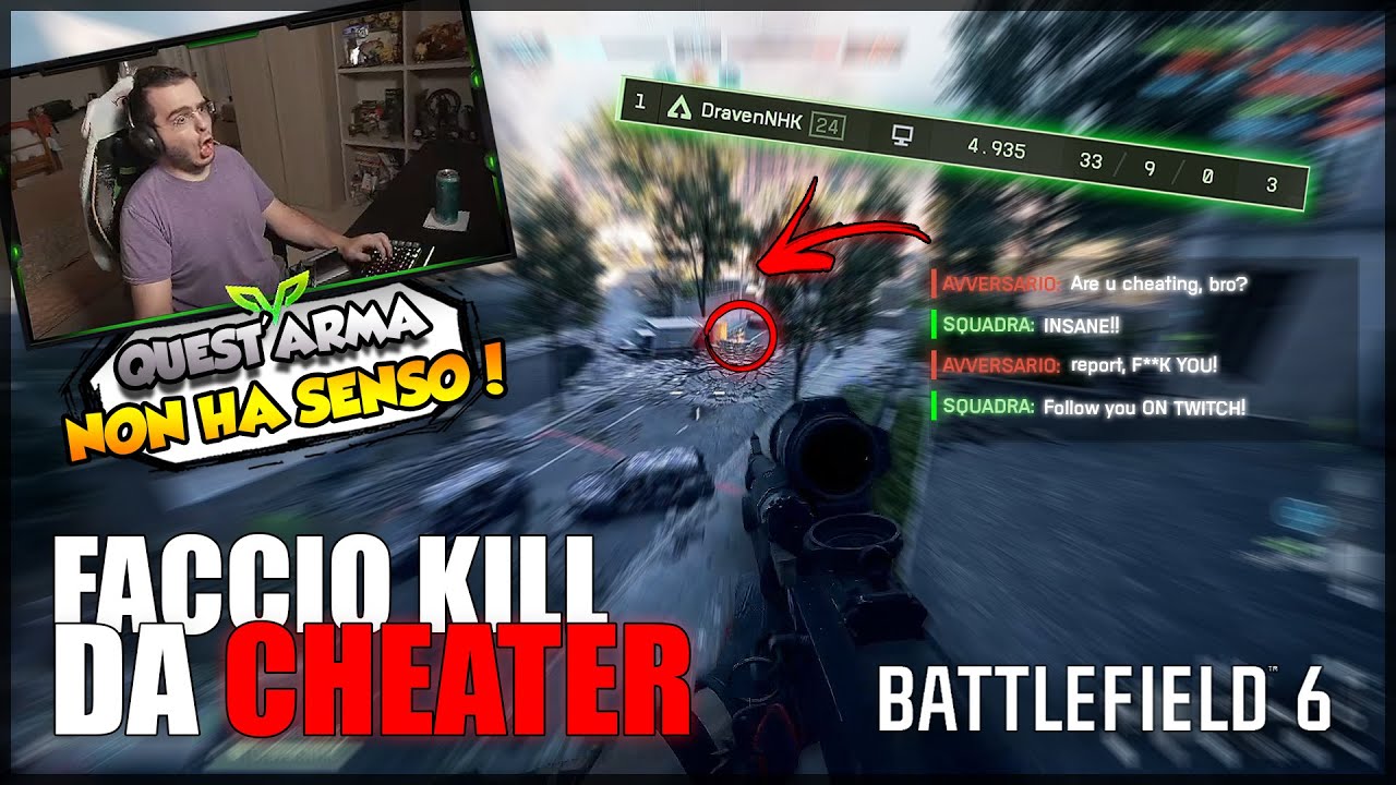 EX COD PLAYER DISTRUGGE TUTTI su BATTLEFIELD: 33 KILL con l'ARMA PIÙ ROTTA! | Battlefield 6 ITA