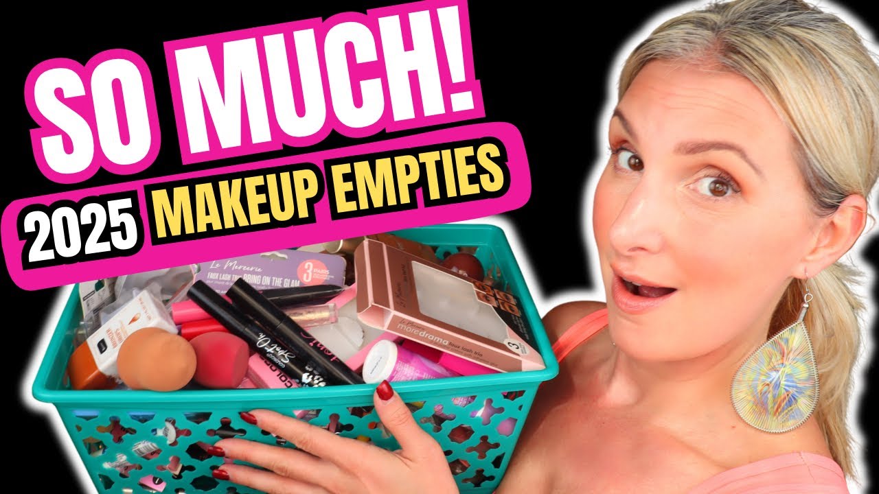 ALL the Makeup I Used Up in 2025 😲 (Beauty Empties)