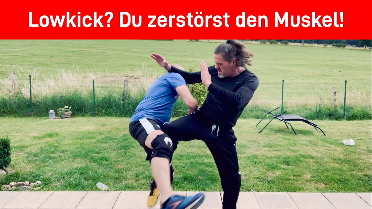 Lowkick brutal abwehren – so funktioniert’s wirklich mit WingTsun!
