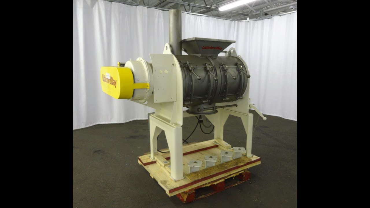 Used- Littleford Batch Type Plow Mixer, Model FKM300 - stock # 48995001