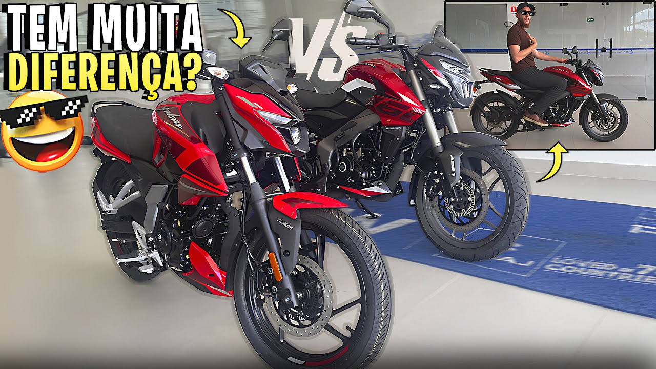 🔥PRINCIPAIS DIFERENÇAS ENTRE A BAJAJ N150 E A NS160 - QUAL É A MELHOR?