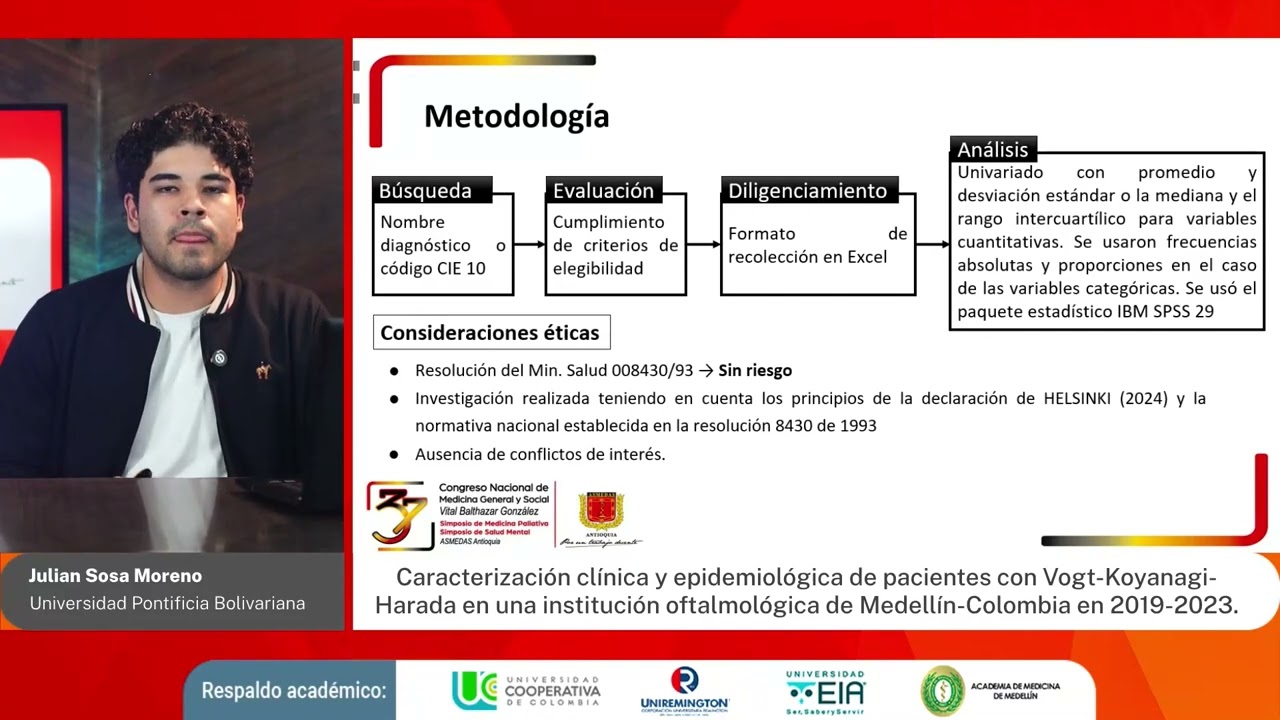 9.4. Caracterización de pacientes con Vogt-Koyanagi-Harada.  Trabajo de investigación