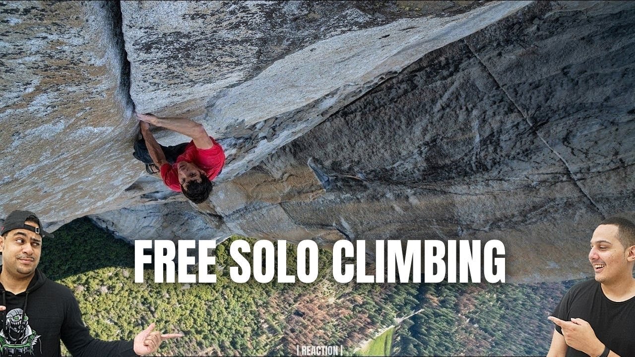 Free Solo (2018) climbing scenes | REACTION
