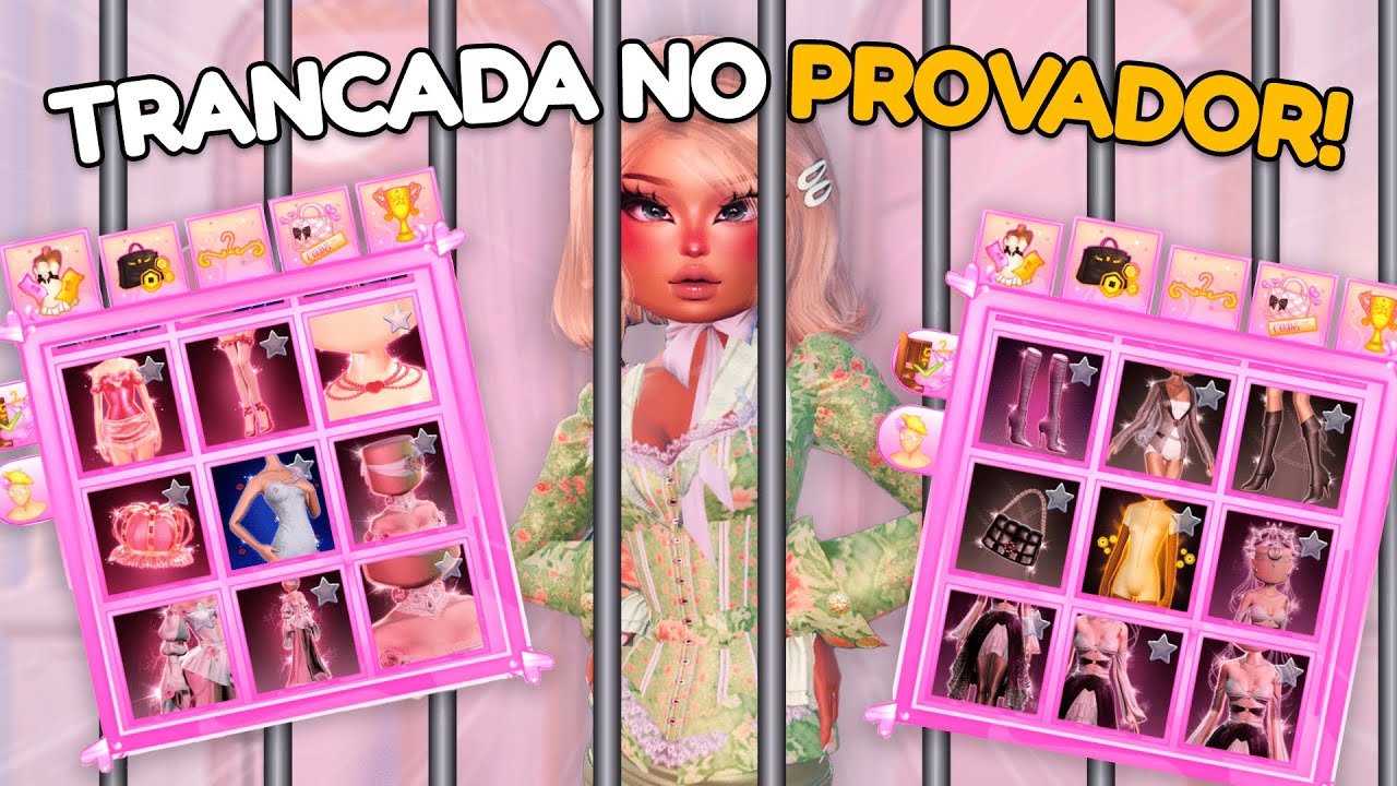 Jogando DRESS TO IMPRESS mas eu NÃO POSSO SAIR DO PROVADOR!