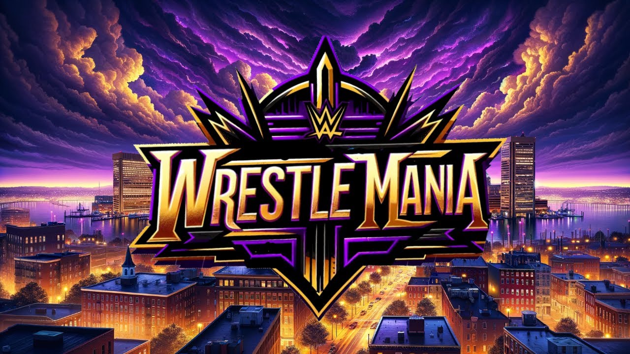 WrestleMania Baltimore Arena Showcase with entrances