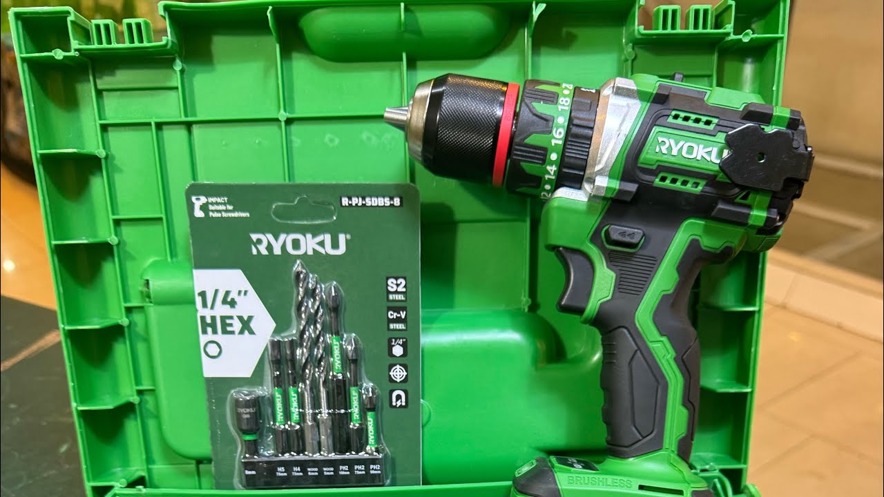 Ryoku version 3 impact drill brushless copper winding 