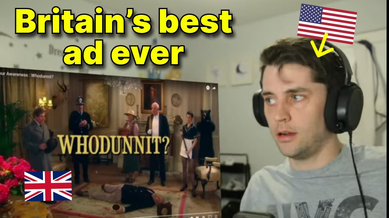 American reacts to 'Test Your Awareness : Whodunnit?'