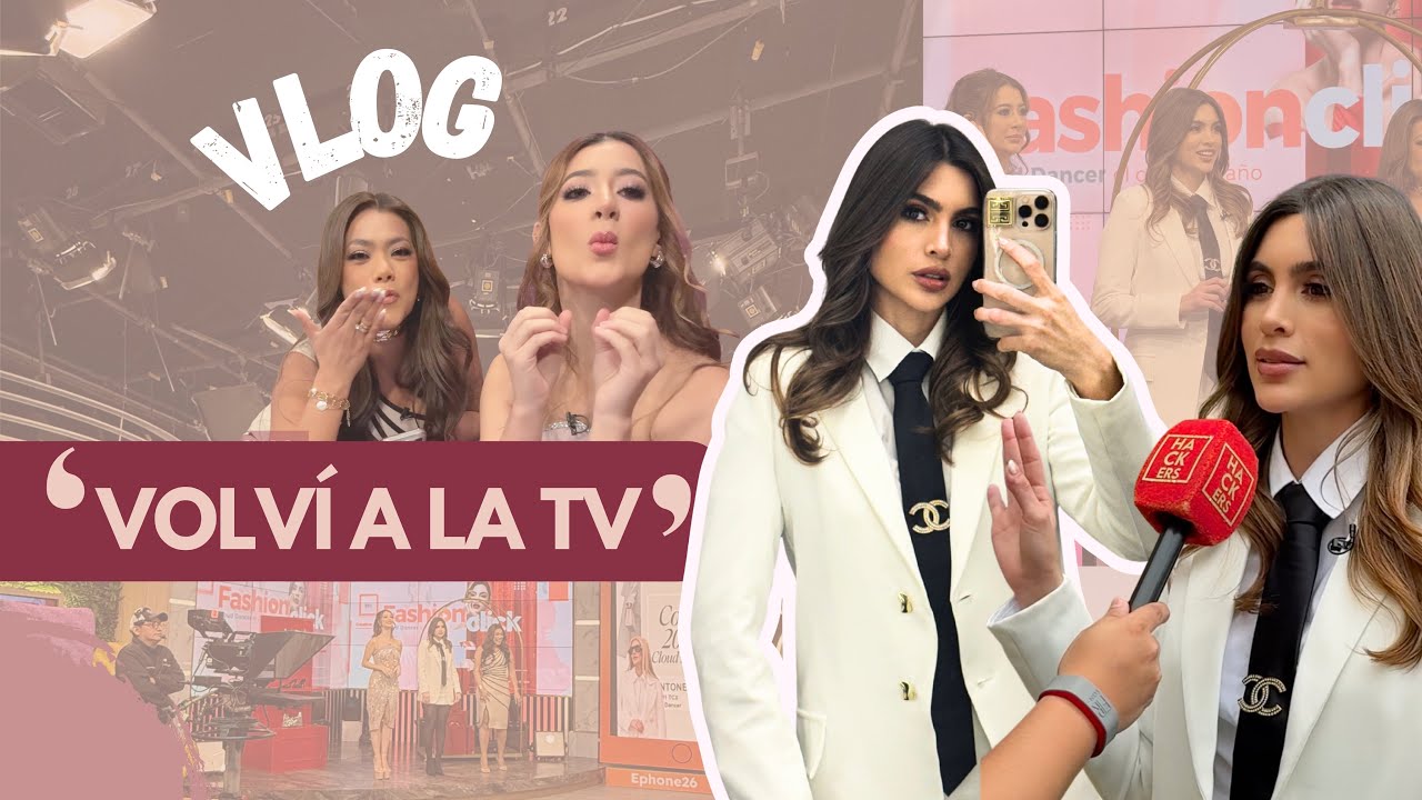 Mi primer día en televisión 📺 - Mi primer video de YouTube 🎥 - Vlog #1 || Krysthel Chuchuca