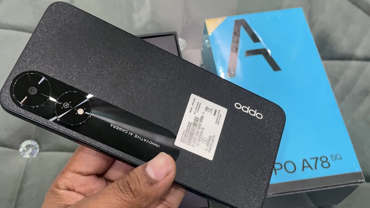 Oppo A78 5G Black Unboxing, First Look & Review 🔥 | Oppo A78 5G Price,Spec & Many More