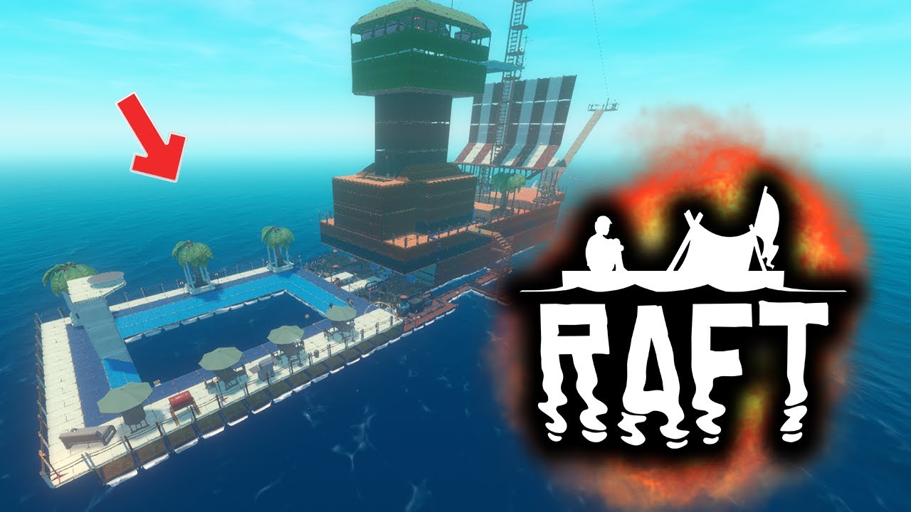 Raft Chapter 2 Indonesia - BIKIN KOLAM RENANG DI KAPAL #16