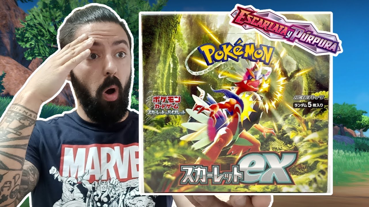 NOS VAMOS A PALDEA! - APERTURA CARTAS POKEMON DE BOOSTER BOX DE SCARLET EX (ESCARLATA & PURPURA)