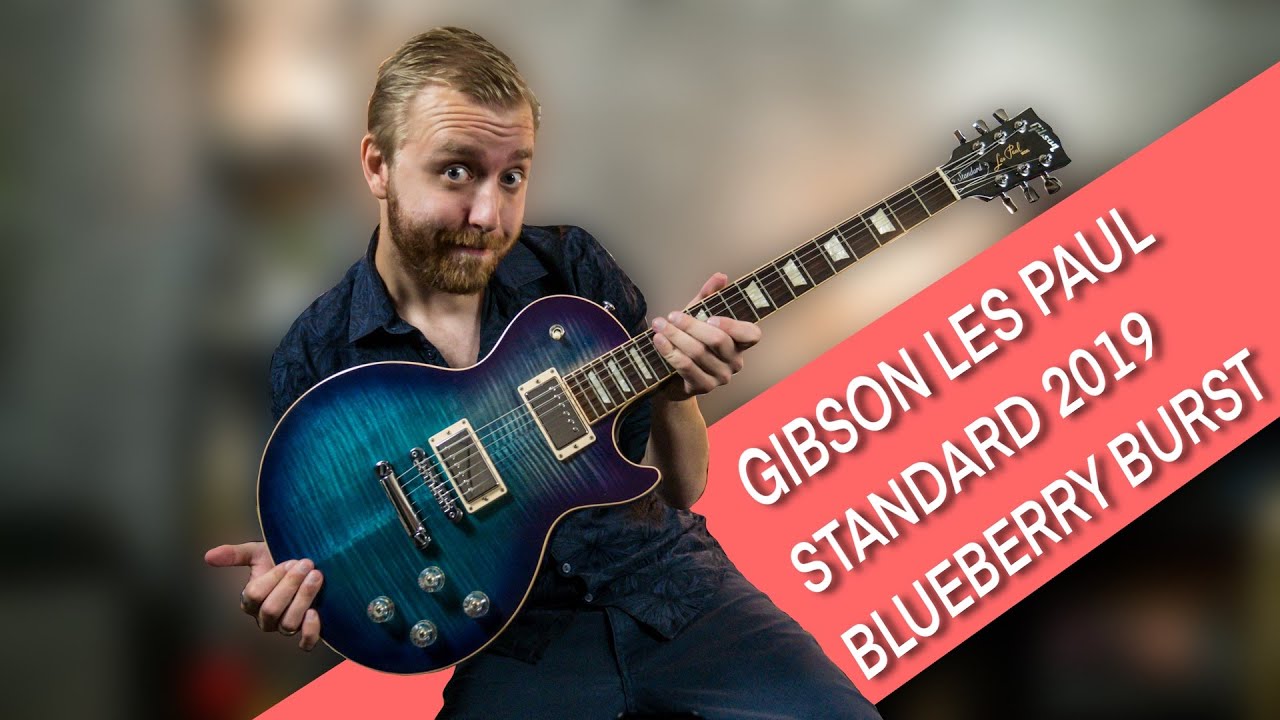 Gibson Les Paul Standard 2019 Blueberry Burst Review - ResQ Gear Demo