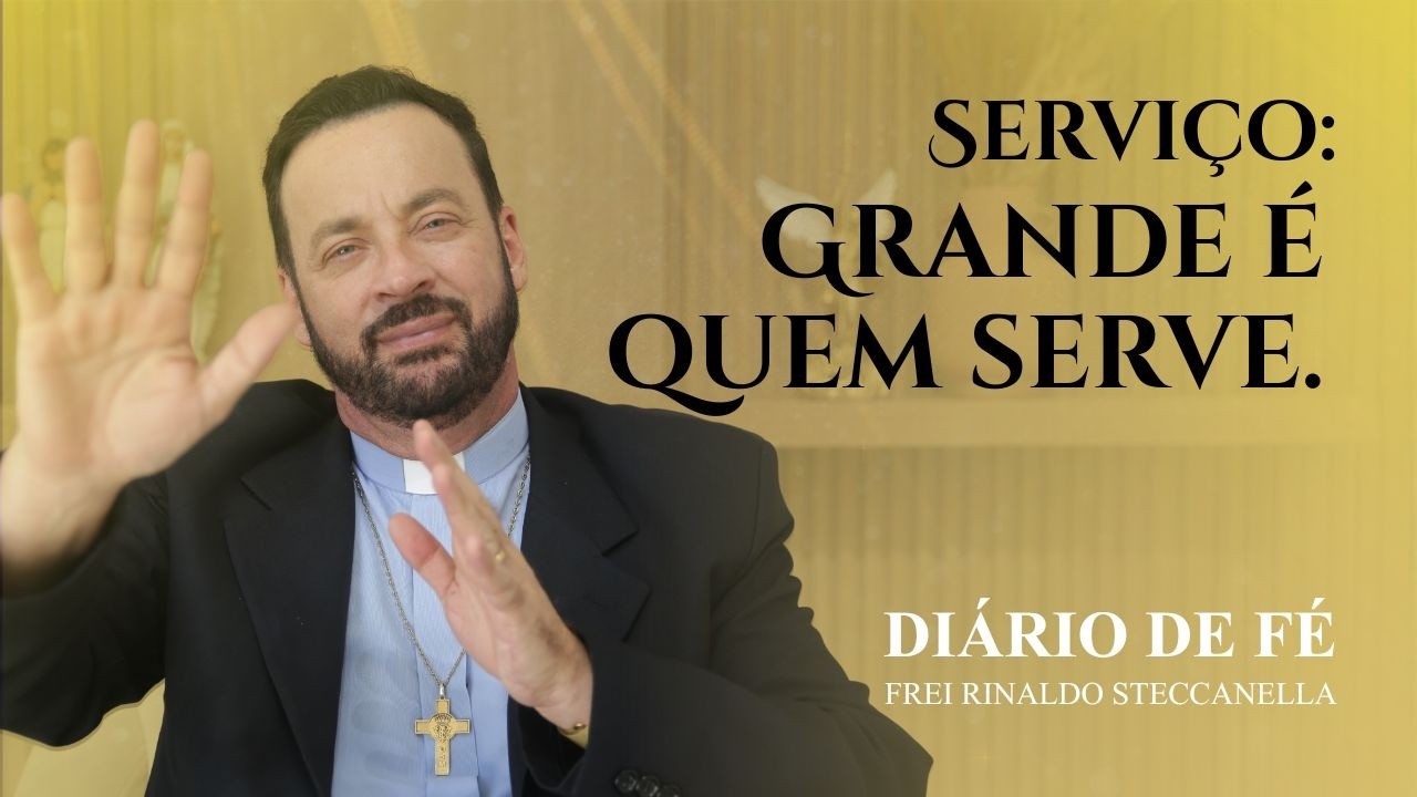 Serviço: Grande é quem serve. | Diário de Fé (Mt 20,17-28)