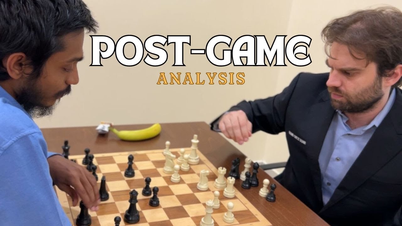 Aravindh Chithambaram Dives Deep Into His Game Against Sam Shankland | Sharjah Masters 2024