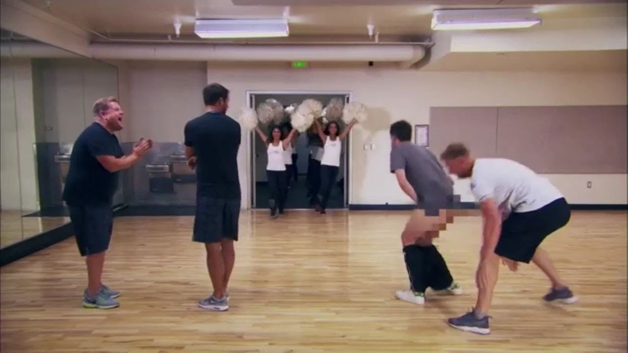 A League of their Own UK - US Road Trip - Cheerleading Training -Jack,, Freddie, Jamie, James