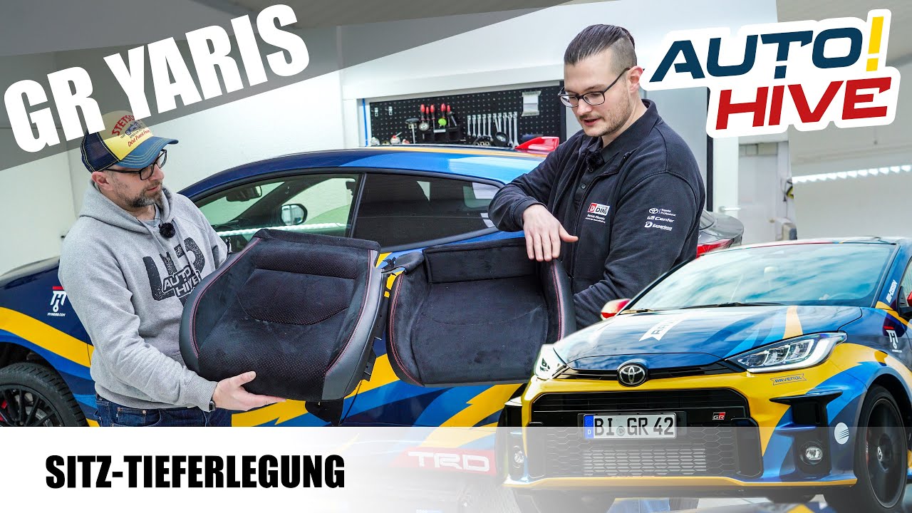E11 Toyota GR Yaris Tuning: Sitztieferlegung von Boes Motorsport