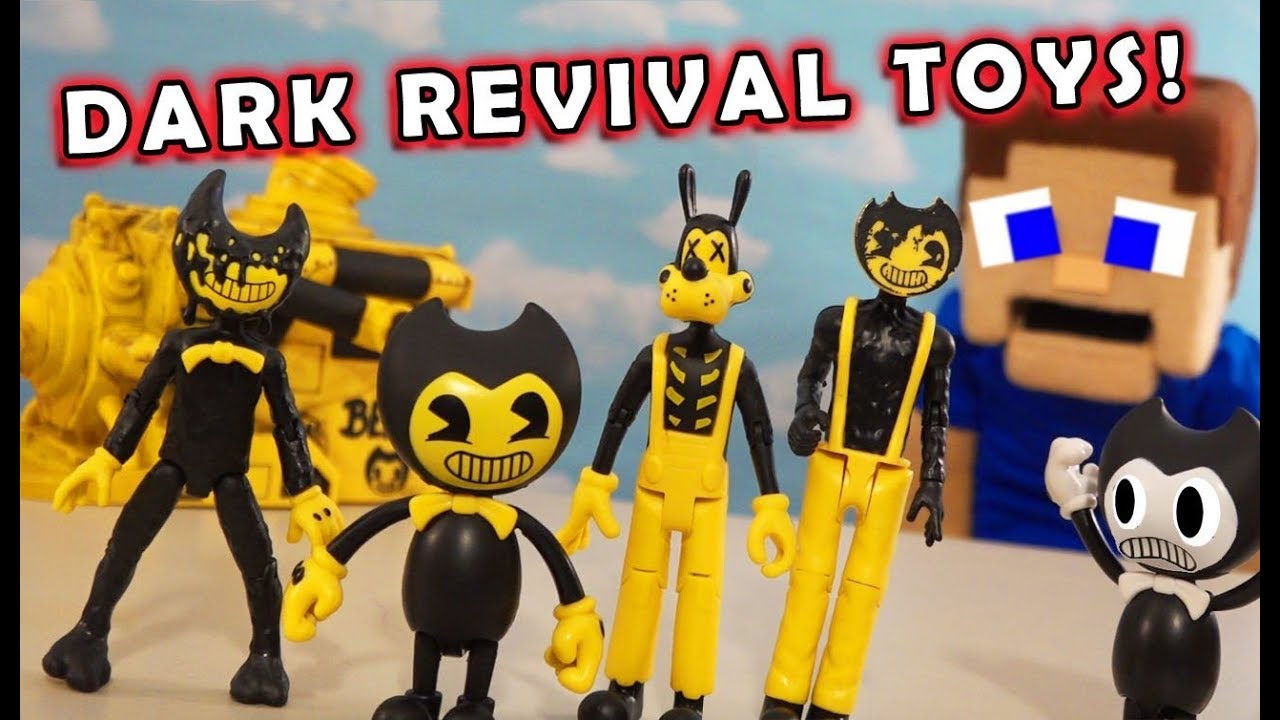 Bendy and the Dark Revival Figures: Yellow Series 1 vs. White Series 1?!