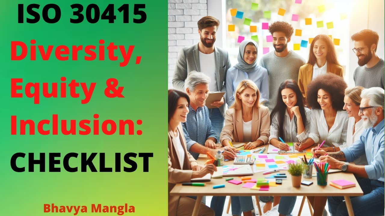 Checklist: ISO 30415: Diversity, Equity and Inclusion | ENGLISH