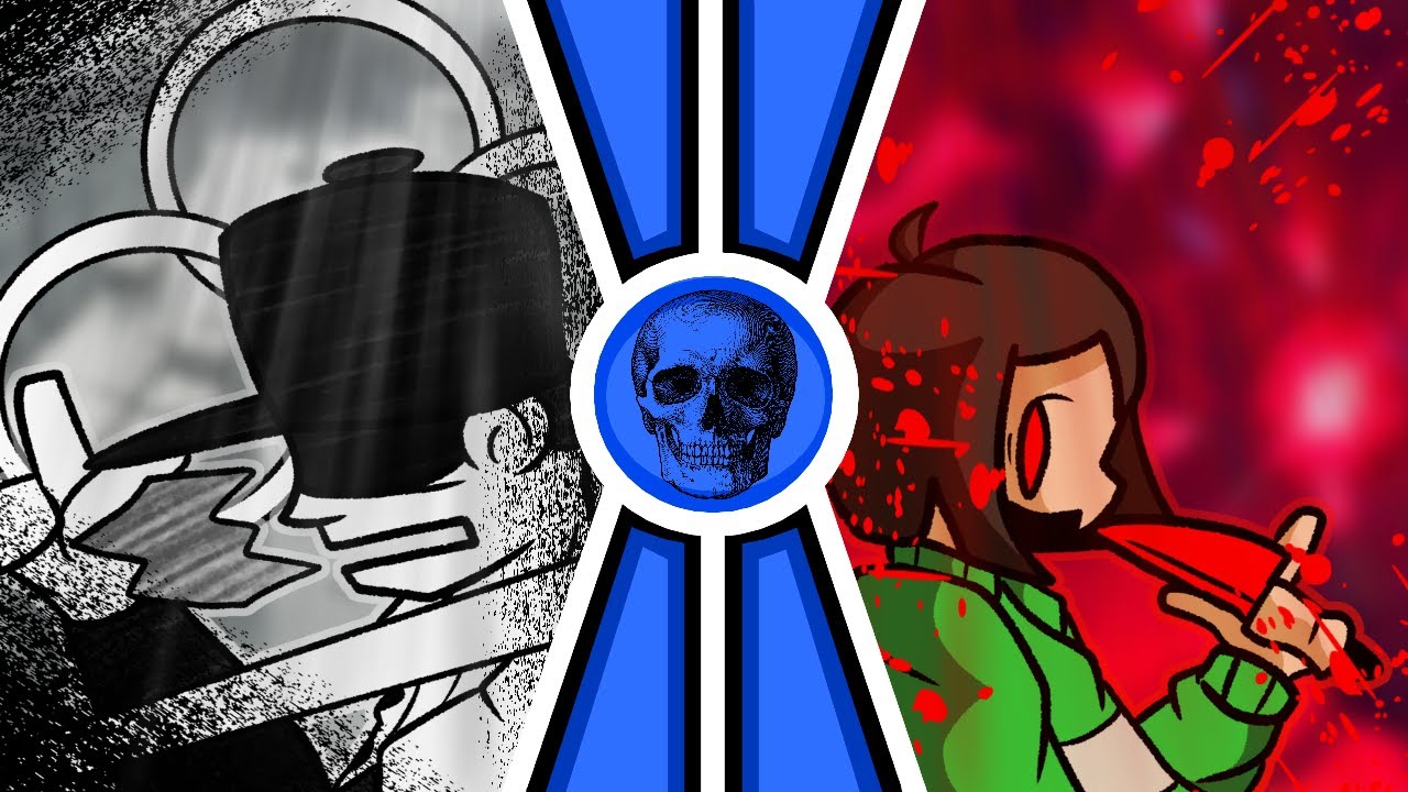 The Batter Vs. Chara (OFF Vs. Undertale) | DIOXIDE DUEL