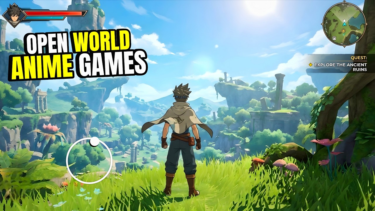 Top 10 NEW Anime Open World Games for Android & iOS 2026